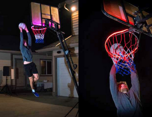 Lámpara LED Baloncesto con Cambio de Color por Inducción - Image 2