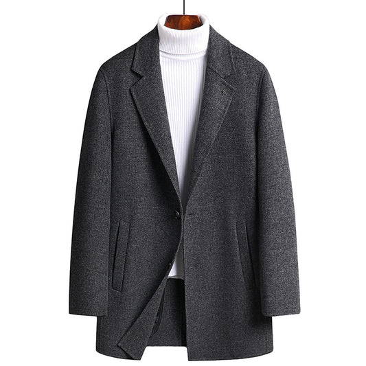 Abrigo de Lana Reversible Slim Fit para Hombre - Image 2