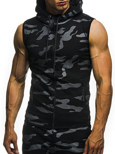 Chaleco Camuflaje Slim Fit con Dobladillo Redondeado - Image 5