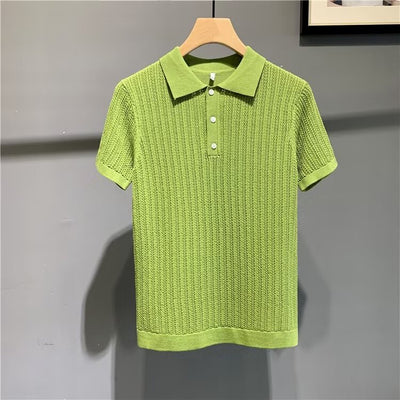 Camiseta Tipo Polo Cuello Solapa - Hombre Verano Versátil - Image 16