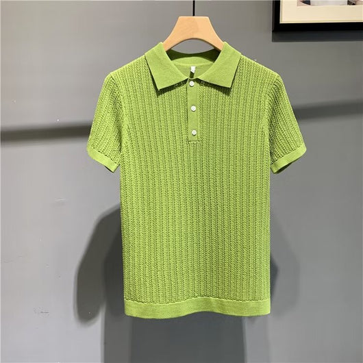 Camiseta Tipo Polo Cuello Solapa - Hombre Verano Versátil - Image 16