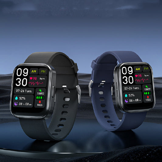 Smartwatch con Monitor de Frecuencia Cardíaca, Oxígeno en Sangre y Sueño