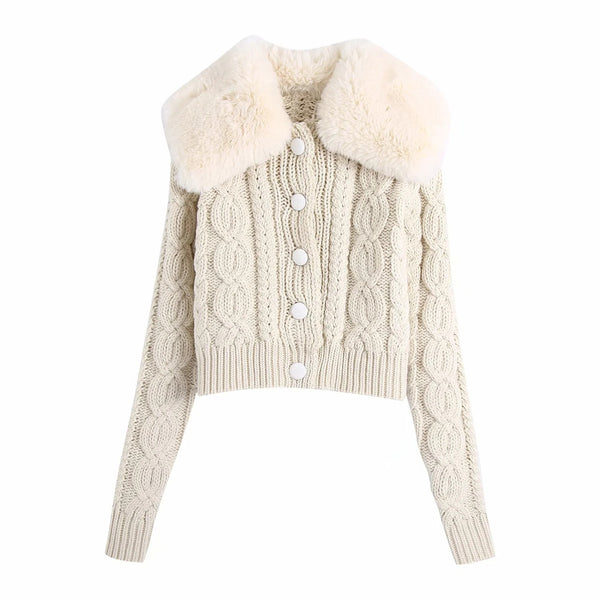 Cardigan Tejido Slim Fit - Elegancia Minimalista - Image 10