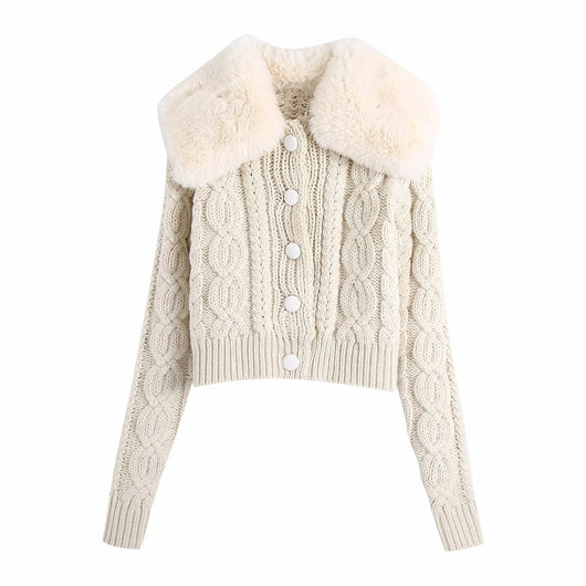 Cardigan Tejido Slim Fit - Elegancia Minimalista - Image 10