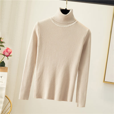 Suéter Cuello Alto Ajustado para Mujer - Image 2