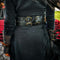 Cinturón Medieval Punk Retro Unisex con Hebilla Cuadrada