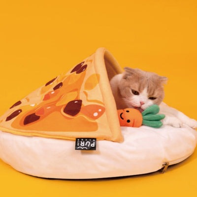 Cama Térmica Desmontable para Mascotas con Diseño Curry