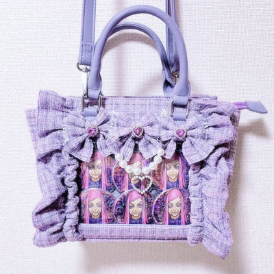 Bolsa Bandolera Diagonal con Cruces para Mujer - Badge Bar Zha - Image 28