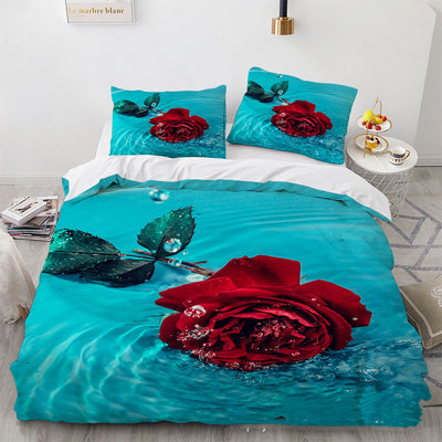 Colección de Tres Piezas Home Rose con Impresión 3D Digital - Image 16