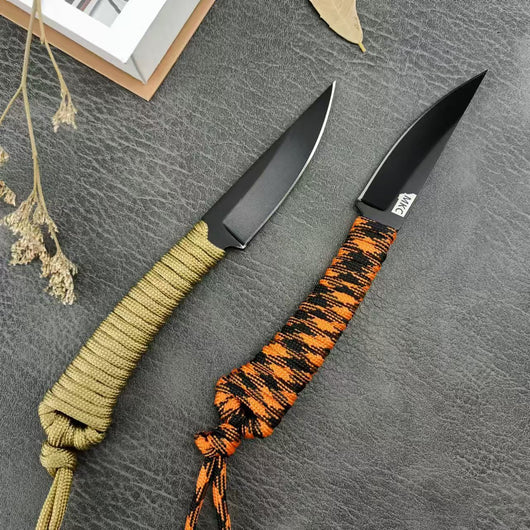 Cuchillo de Supervivencia y Defensa Personal de Alta Dureza para Cortar Cuerda - Image 14