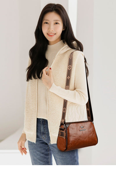 Bolsa Mensajera Retro Reversible de Doble Cara para Mujer - Image 20