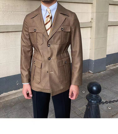 Blazer Premium de Cuello Inglés para Otoño e Invierno - Image 13