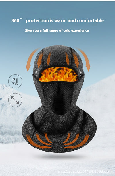 Gorro Térmico Forrado Doble Capa para Ciclismo, Esquí y Motociclismo - Image 14