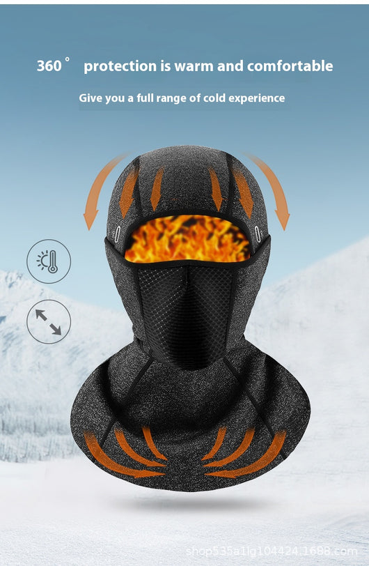 Gorro Térmico Forrado Doble Capa para Ciclismo, Esquí y Motociclismo - Image 14
