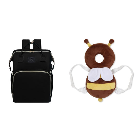 Mochila Maternal Multifuncional con Red Antimosquitos, Capacidad Grande y Cuna Plegable - Image 12