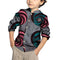 Camisa de Algodón para Niño con Estampado y Patchwork Moderno