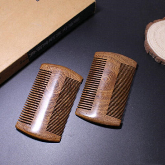Peine de Madera de Sándalo Antiestático Hecho a Mano - Image 7