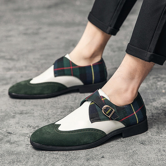 Zapatos Formales de Cuero para Hombre Talla Grande - Elegancia Garantizada