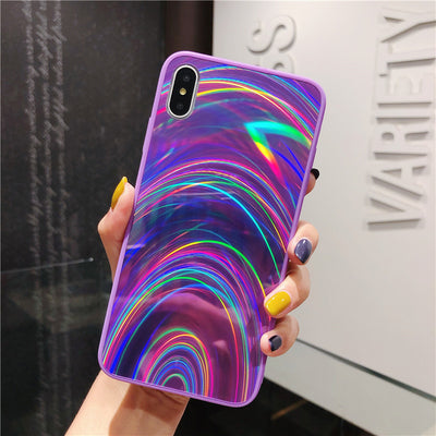 Funda Espejo Arcoíris con Brillo y Purpurina - Image 32