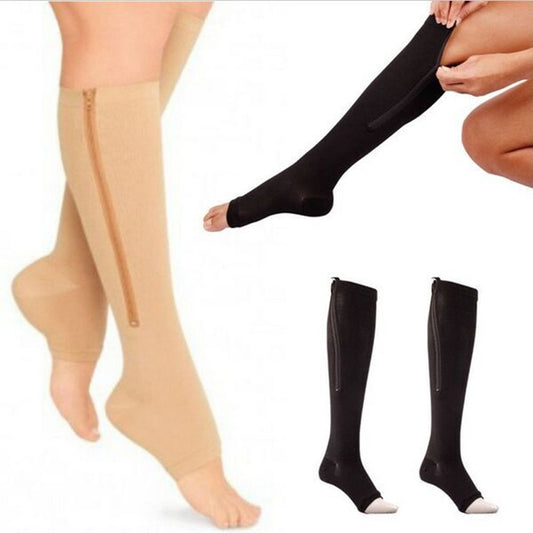 Calcetines de Compresión con Cierre para Yoga y Recuperación