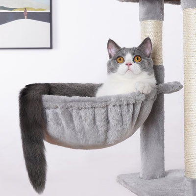 Árbol para Gatos con Hamaca y Rascador Integrado - Image 7