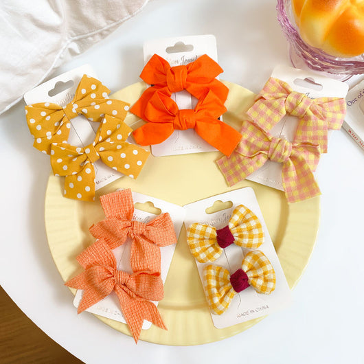 Clip de Cabello con Moño Floral para Niñas - Diseño Princesa Hada - Image 17
