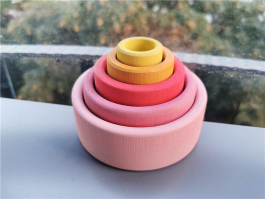 Cuenco Apilable de Bloques Arcoíris - Image 8