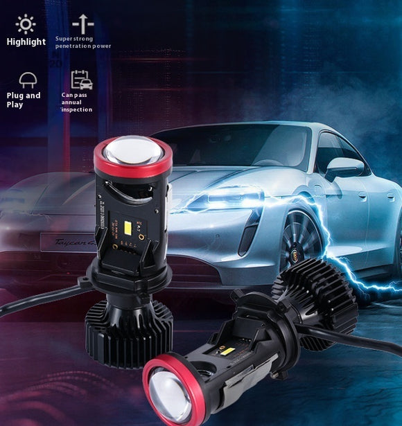 Faro LED de Doble Función: Luz de Largo y Corto Alcance Integrada