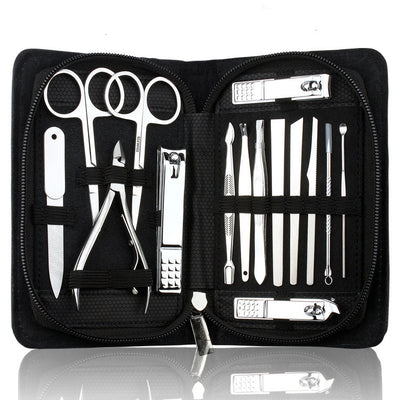 Juego de 15 Herramientas de Pedicura en Acero Inoxidable Profesional - Image 10
