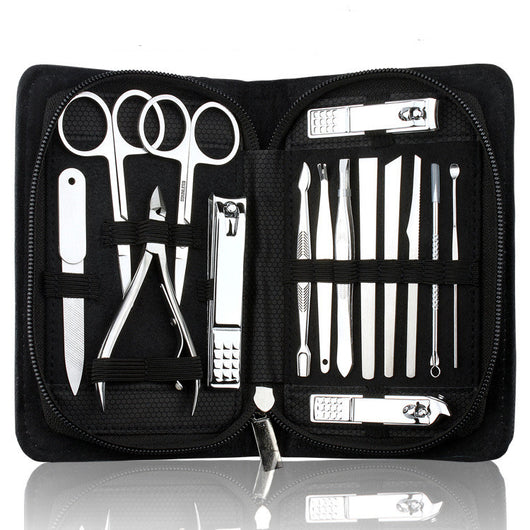 Juego de 15 Herramientas de Pedicura en Acero Inoxidable Profesional - Image 10