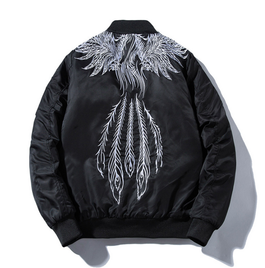 Chaqueta Bomber Harajuku Yokosuka con Bordados - Estilo Urbano Juvenil - Image 7