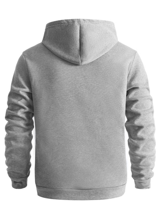 Sudadera con Capucha Forrada en Fleece para Hombre - Otoño Invierno - Image 16
