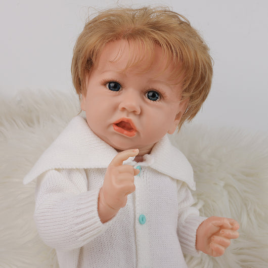 Muñeca Reborn Bebé con Cinta Simulada Suave - Image 12