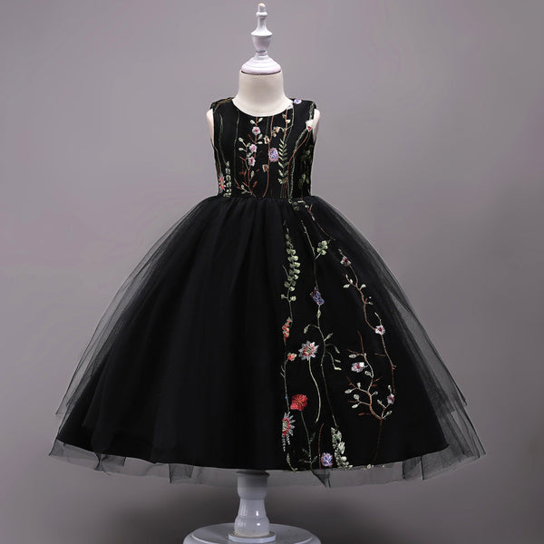 Vestido Infantil Bordado para Niñas de 4 a 15 Años - Image 24