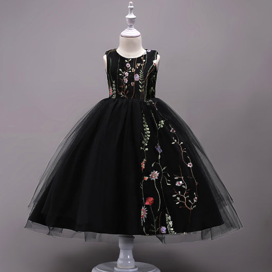 Vestido Infantil Bordado para Niñas de 4 a 15 Años - Image 24