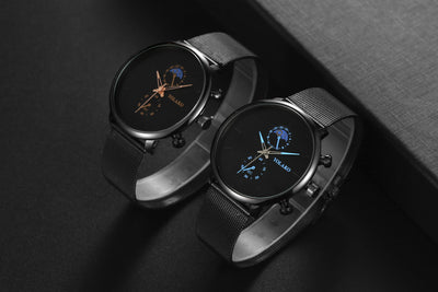 Reloj para Hombre Dos Lunas - Diseño Minimalista - Image 4