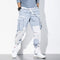 Pantalón Harem Casual con Costuras Decorativas