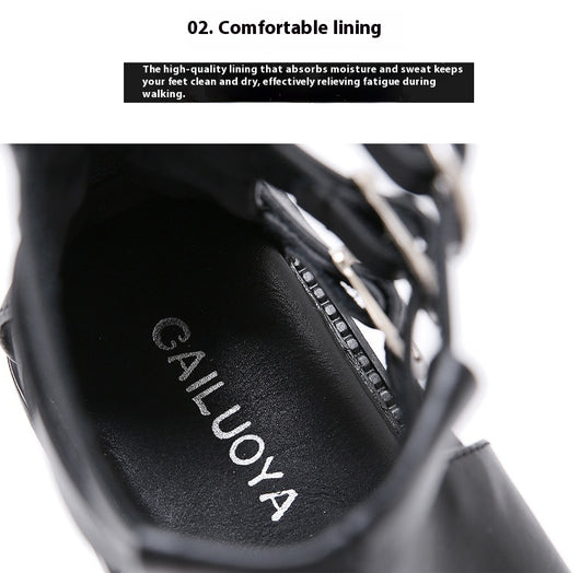 Sandalias Planas Cómodas con Anillo de Dedo para Mujer - Image 14