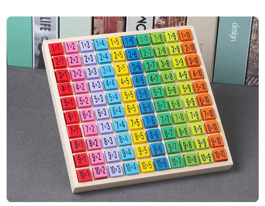 Tabla de Multiplicación Montessori de Madera - Image 7