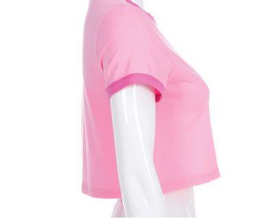 Playera Suelta Estampada de Manga Corta - Image 9