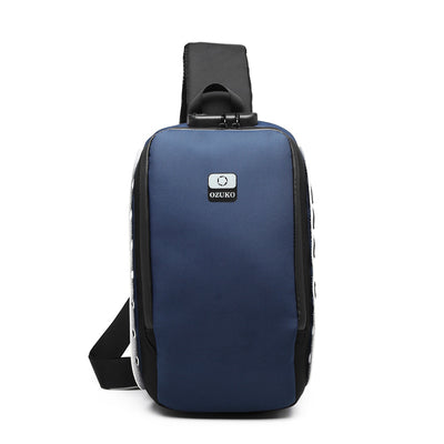 Bolsa Pecho Hombre Estilo Urbano - Mensajero Trendy de Marca - Image 5