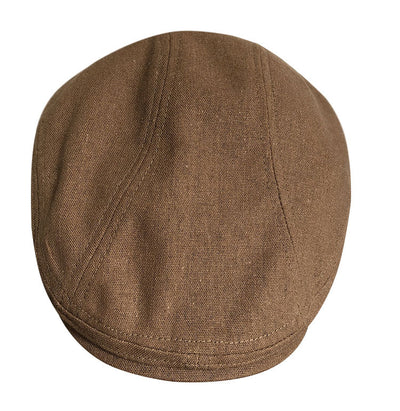 Boina Vintage de Lino Transpirable con Visera - Unisex Primavera Verano - Image 6