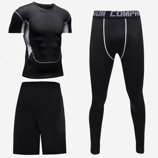 Conjunto Deportivo de 3 Piezas para Hombre - Playera Manga Corta - Image 10