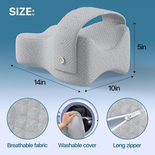 Almohada de Espuma Viscoelástica para Separar Piernas con Malla Transpirable - Image 6
