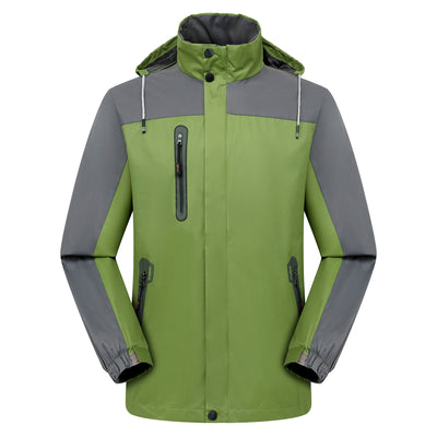 Chaqueta Impermeable Cortaviento Unisex para Aventuras al Aire Libre - Image 10