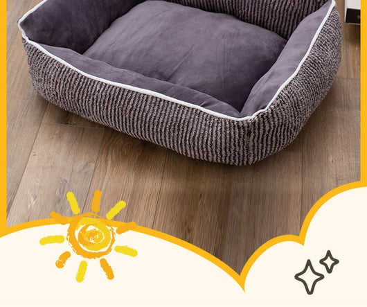 Sofá Cama Felpa para Mascotas Pequeñas y Medianas - Image 8