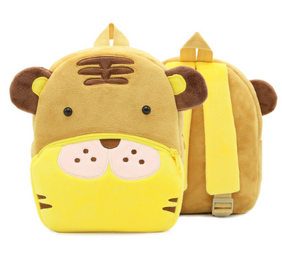 Mochila Escolar Infantil Arcoíris con Diseño Cartoon y Material Suave Peluche - Image 50