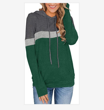 Sudadera Estampada con Capucha y Bolsillos para Mujer - Image 17