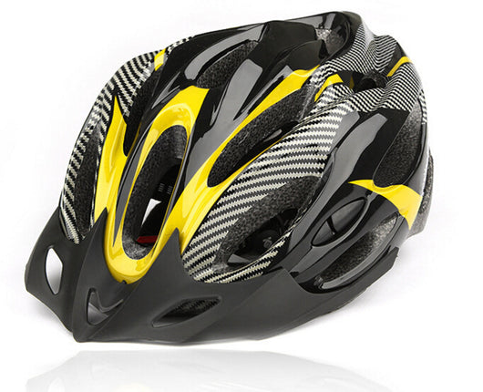 Casco de Bicicleta de Montaña con Textura de Fibra de Carbono - Image 8