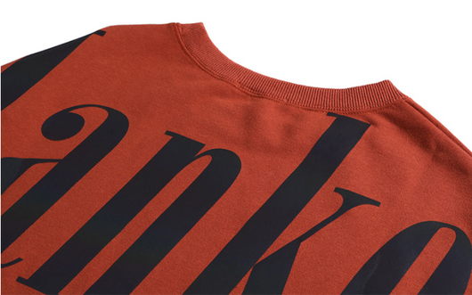 Sudadera Oversize Cuello Redondo con Letras Reflectantes - Image 14